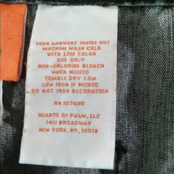 💵Hearts of Palm🌴cropped embellished jeans - Picture 8 of 14